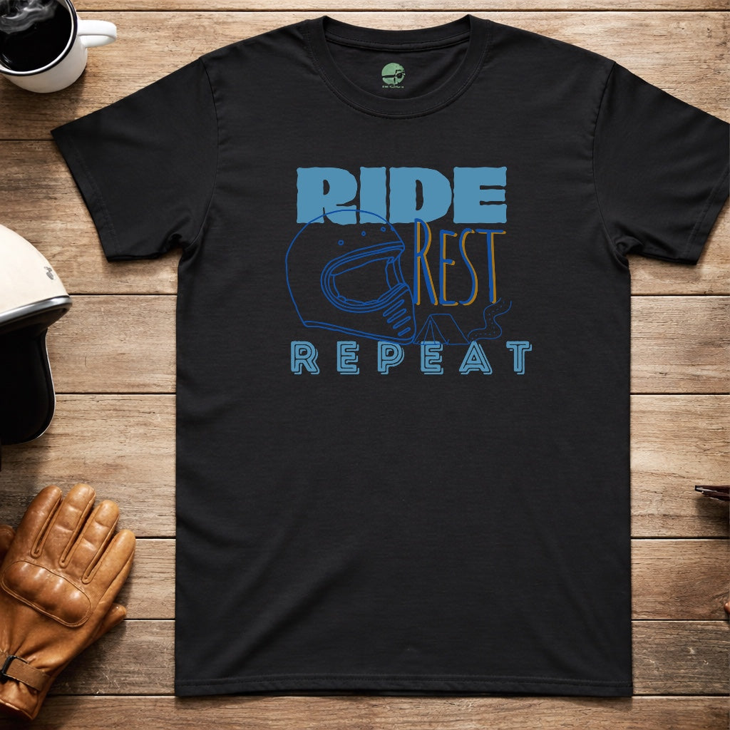 RIDE REST Cotton T-shirt