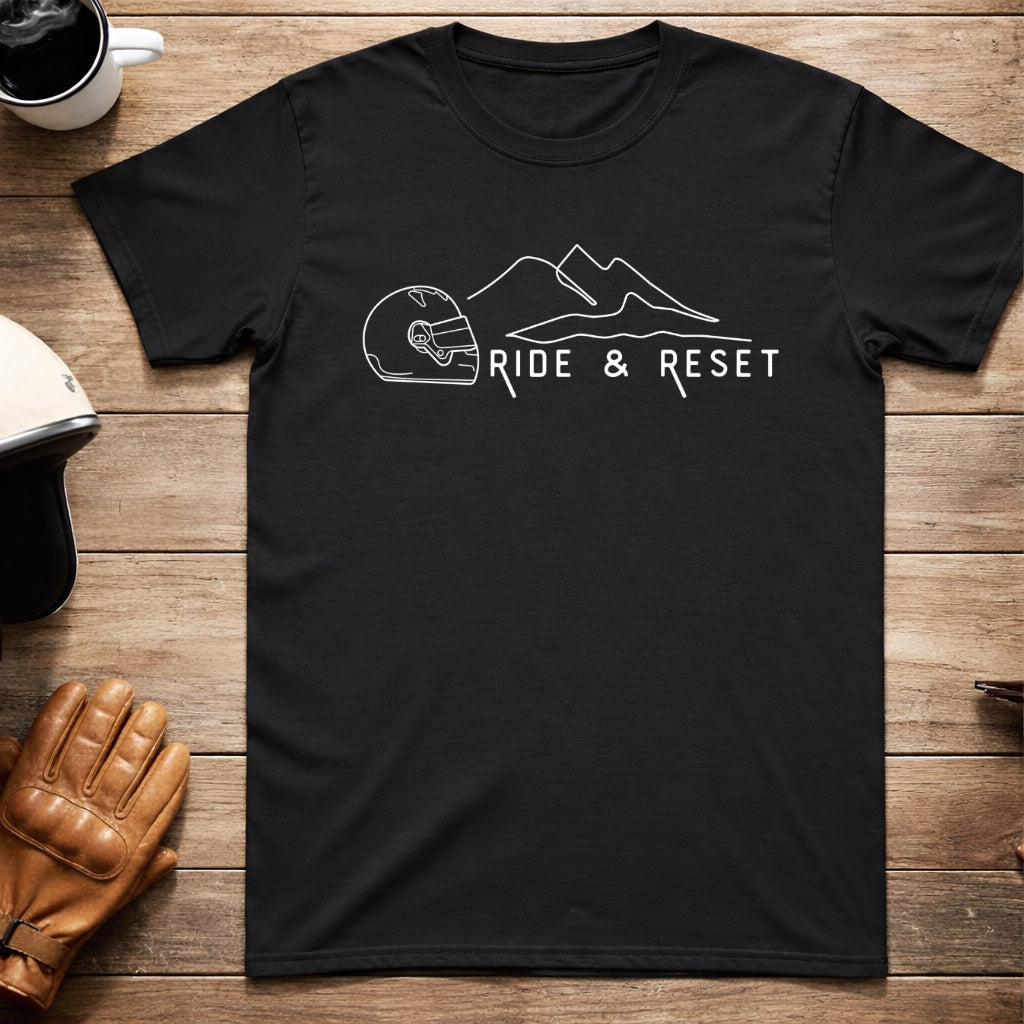 A RIDE & RESET T-shirt