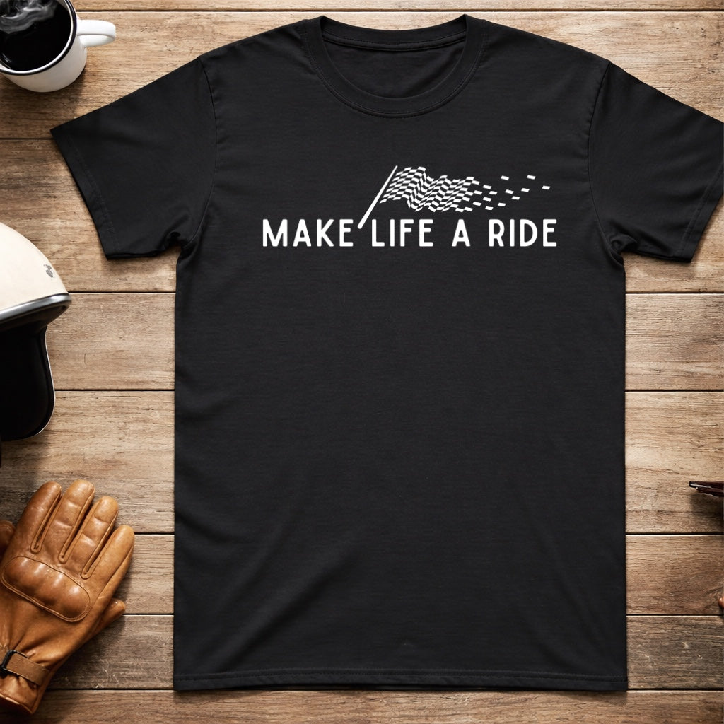 Life Ride Cotton T-shirt