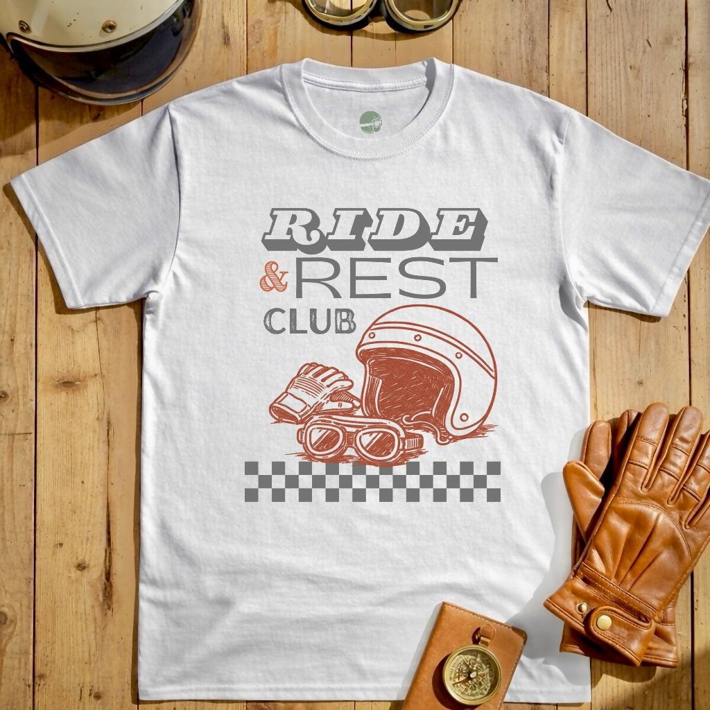 CLUB RIDE Cotton T-shirt