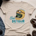 T-shirt CLUB DETOUR Yellow
