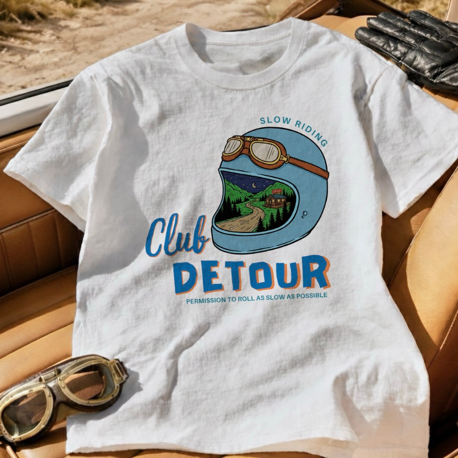 CLUB DETOUR Blue T-Shirt