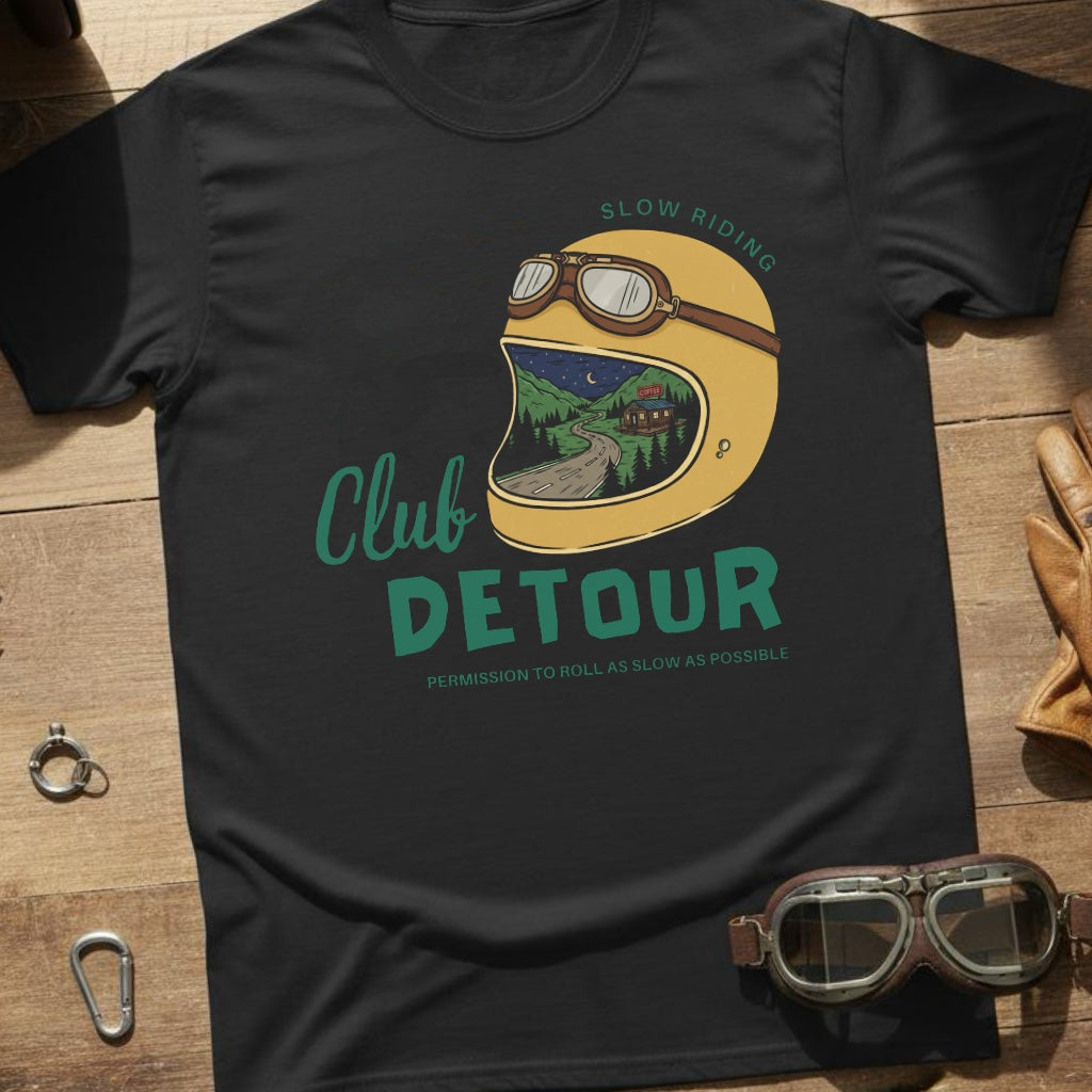 T-shirt CLUB DETOUR Green