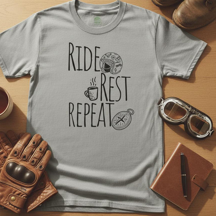 RIDE REST Cotton T-shirt