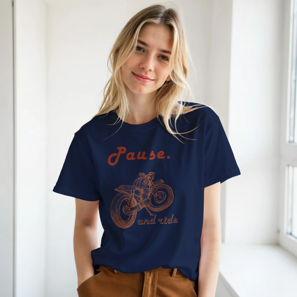 PAUSE AND RIDE T-shirt