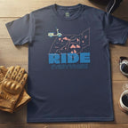 RIDE EVERYWHERE Cotton T-shirt
