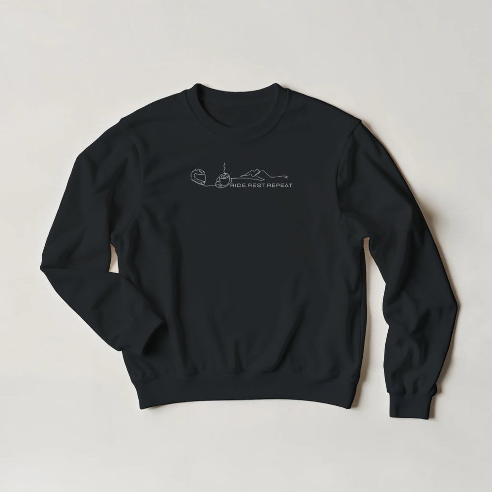 Ride Repeat Unisex Sweatshirt