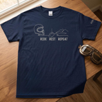 A RIDE REST Cotton T-shirt